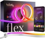 Twinkly Flex 2m, LED-Schlauch Multicolor, Flexibel und Kompatibel mit Alexa und