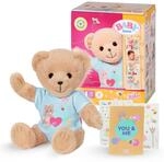 BABY Born B&auml;r - Weicher Teddyb&auml;r mit beweglichen Armen & Beinen - Kuscheltier...