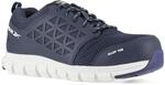 Reebok &mdash; S1P SRC ESD 39 Mikrofaser-Sneaker, marineblau, niedrige Sicherheitsstufe