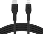 Belkin BoostCharge Flex Silikon-USB-C/Lightning-Kabel, 1 m, MFi-zertifiziert, 20 W,