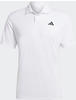 Adidas Herren Polo Shirt (Short Sleeve) Club Polo, White, HS3277, 2XL