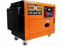 CROSS TOOLS Diesel Stromerzeuger - Stromaggregat - Generator (5.000 W max....