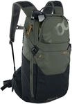 EVOC RIDE 12 Rucksack, dark olive - black | Protektor Fahrradrucksack,