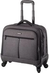 Lightpak Laptop-Trolley Phoenix Rollkoffer, 44 cm, 15 L, Grau