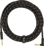 Fender Deluxe Instrumentenkabel, vergoldet, gerade/abgewinkelt, 5,7m Tweed | 99...