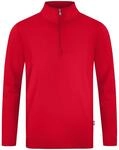 JAKO Men Trainingsziptop Ziptop Doubletex, Rot, C8630-100, XL