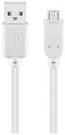 Goobay 96191 Micro USB-Kabel 2.0, f&uuml;r Smartphones, Kameras, MP3-Player etc. 0,3