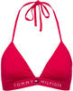 Tommy Hilfiger Damen Bikinitop Triangle Gepolstert, Rot (Primary Red), XL