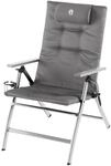 Coleman Premium Aluminum Campingstuhl mit gepolsterter R&uuml;ckenlehne und 5-Positionen