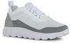 Geox Herren Spherica U Sneakers,White Light Grey,44 EU