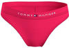 Tommy Hilfiger Damen Brazilian Bikinihose mit Logo Schriftzug, Rosa (Hot...