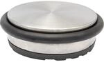 WAGNER Bodent&uuml;rstopper BIG DISK COLOR STEEL - Durchmesser &Oslash; 100 x 30 mm,
