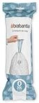 Brabantia PerfectFit M&uuml;llbeutel Code O, 30L, 20St&uuml;ck/Rolle, Plastik, White,...