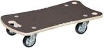 WAGNER Transportroller Transporthilfe 1312 I Schichtholz mit Grip 57,5 x 29 x...