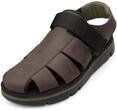 Camper, Oruga Sandal, Men Sandal, Dark Brown, 41, (EU)