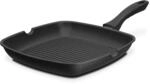 GSW 413251 Grillmeister Grillpfanne mit 2 Ausg&uuml;ssen, mit Grillboden, Aluminium,
