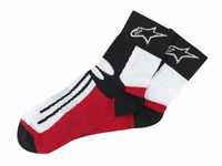 Alpinestars Racing Road Socks Short Black/Red