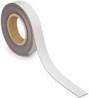MAUL Kennzeichnungsband wei&szlig; magnetisch beschriftbar 10 m x 3 cm