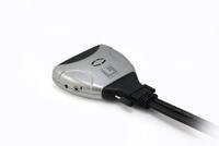LevelOne KVM Switch 2X DVI/USB KVM-0260 V2 mit Audio Support