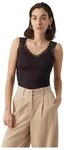 VERO MODA VMTESSA HR Wide STR Jeans Ecru GA