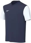 Nike Herren Y Nk Df Tiempo Prem Ii JSY T-Shirt, Marine - Wei&szlig;, M EU