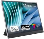 LG gram +View 16MR70, 16 Zoll +View gram Portable Monitor, mit USB Typ-C, 45 W...