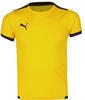 PUMA Unisex Kinder Teamliga Jersey Jr Shirt, Cyber Yellow-puma Black, 128 EU