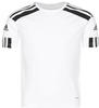 adidas Unisex Kinder Squad 21 T Shirt, Weiß / Schwarz, 116 EU