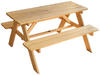 Fun House Picknicktisch aus Holz für Kinder