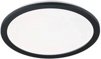 Reality Leuchten LED Deckenleuchte Camillus R62922432, Kunststoff schwarz matt,...