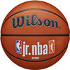 Wilson Basketball, Jr. NBA Authentic, Outdoor, Tackskin Cover, Größe: 7, Braun