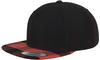 Flexfit Unisex Hat Checked Flanell Peak Snapback M tze, Blk/Red,...