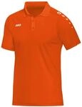 JAKO Herren Poloshirt Classico, Neonorange, 3XL