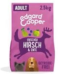 Edgard & Cooper Hundefutter, Trockenfutter f&uuml;r Hunde, (Hirsch & Ente, 2.5kg),