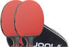 JOOLA Tischtennis Set Duo Carbon 2 Tischtennisschläger + 3 Tischtennisbälle +