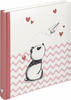 walther design Fotoalbum rosa 28 x 30,5 cm Babyalbum, Baby Little Panda UK-281-R