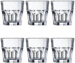 Arcoroc ARC J2609 Granity Whiskyglas, 160ml, Glas, transparent, 6 St&uuml;ck