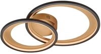 Trio Leuchten LED Deckenleuchte Granada 673810232, Metall Schwarz...