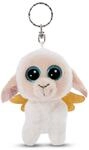 NICI Glubschis Schutzengel Schl&uuml;sselanh&auml;nger 9cm Schaf Glowy Nalla, Wei&szlig;