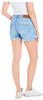 Replay Damen Jeans Shorts Anyta Baggy-Fit Bio, Light Blue 010 (Blau), 25W