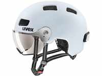 uvex rush visor - leichter City-Helm für Damen und Herren - mit Visier - inkl.