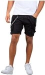 Alpha Industries Herren Utility Short F&uuml;r Cargos, Schwarz, 38 EU