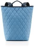 reisenthel shopper-backpack rhombus blue - urbaner und stylischer Rucksack,