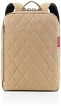 reisenthel classic backpack M rhombus ginger - durchdachter Rucksack, modernes Design