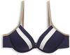 ESPRIT Damen Tayrona Beach Rcs Pad.plunge Bikini, Navy, A EU