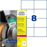 AVERY Zweckform B3427-50 Strapazierf&auml;hige Folienetiketten (400 Aufkleber,...