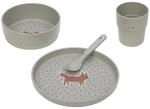 L&Auml;SSIG Kindergeschirr Set (Teller, Becher, Sch&auml;lchen, L&ouml;ffel) ohne ,...