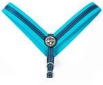 Max & Molly Matrix Sky Blue Q-Fit Hundegeschirr Neopren Gepolstert Mit