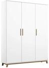 Rauch M&ouml;bel Carlsson, Kleiderschrank, Farbe Wei&szlig;, Breite 136 cm