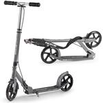 SOKE Cityroller Scooter Roller Tretroller Kickroller Kickscooter City (Grau)
